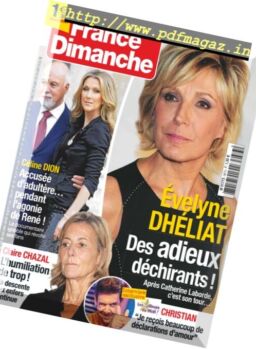 France Dimanche – 20 au 26 Janvier 2017