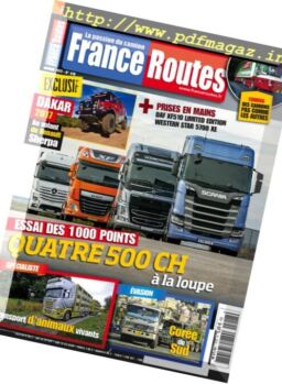 France Routes – Janvier 2017