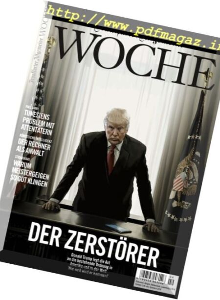 Frankfurter Allgemeine Woche – 20 Januar 2017 Cover