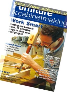 Furniture & Cabinetmaking – March 2017