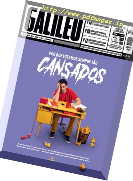 Galileu – Brazil Fevereiro 2017 Cover