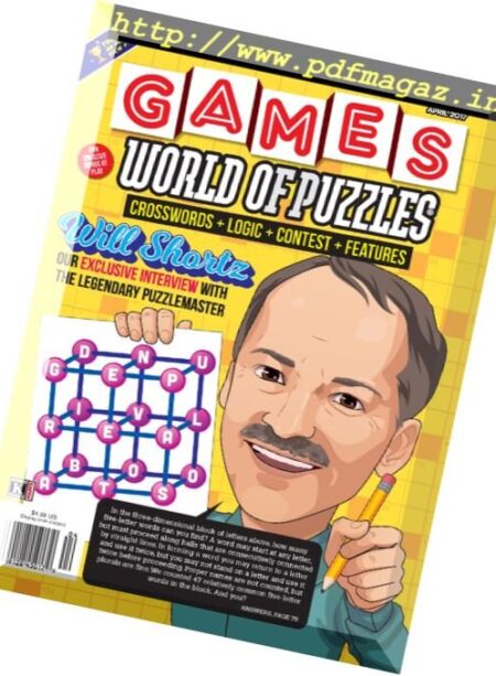 Games World of Puzzles – April 2017 Cover