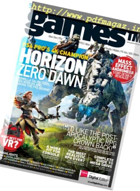GamesTM – Issue 183, 2017 Cover