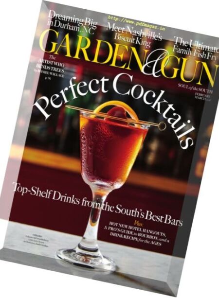Garden & Gun – February-March 2017 Cover