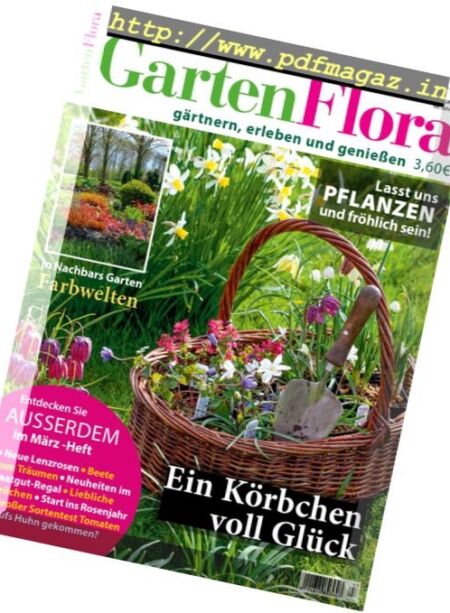 Garten Flora – Marz 2017 Cover