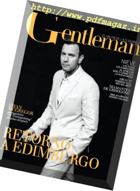 Gentleman Spain – Febrero 2017 Cover