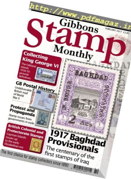 Gibbons Stamp Monthly – February 2017 Cover