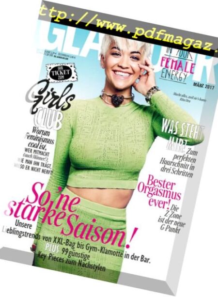 Glamour Germany – Marz 2017 Cover