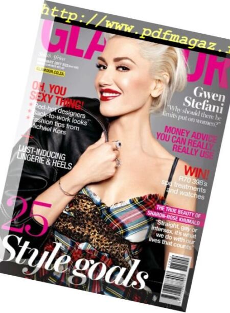 Glamour South Africa – February 2017 Cover