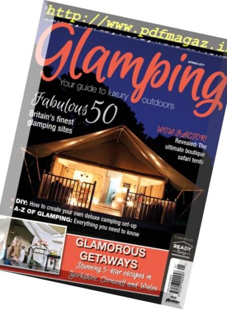 Glamping – Spring 2017 Cover