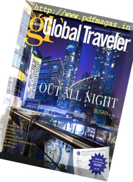 Global Traveler – January 2017 Cover