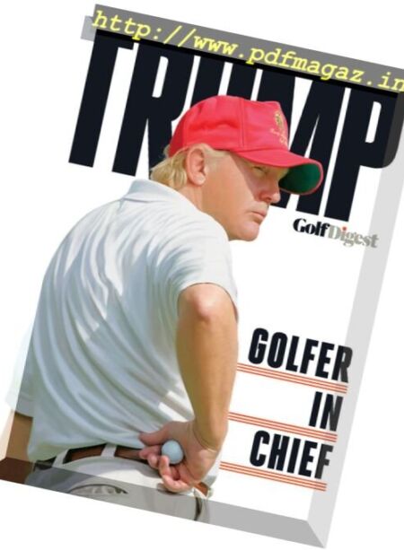 Golf Digest – Trump 2017 Cover