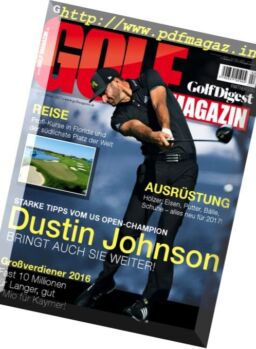 Golf Magazin – Marz 2017