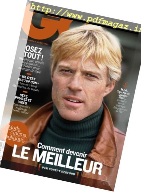 GQ France – Fevrier 2017 Cover