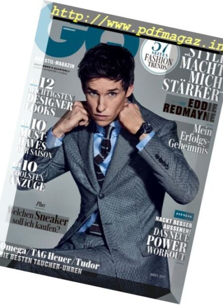 GQ Germany – Marz 2017 Cover