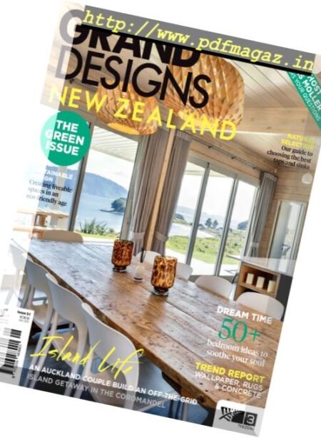 Grand Designs New Zealand – Issue 3.1, 2017 Cover