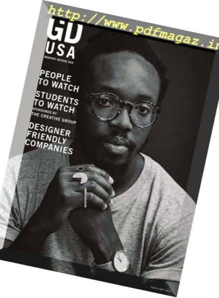 Graphic Design USA – January-February 2017 Cover