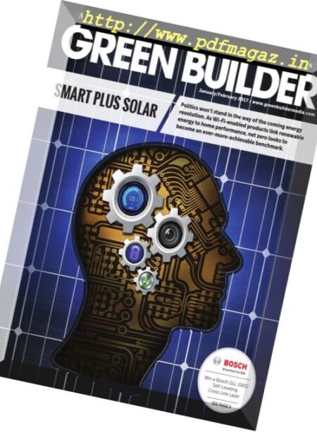 Green Builder – January-February 2017 Cover