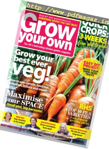 Grow Your Own – March 2017 Cover