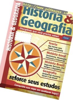 Guia Educando – Brazil – Issue Historia & Geografia – Marco 2017