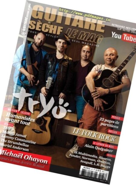 Guitare Seche Le Mag – Septembre-Novembre 2016 Cover