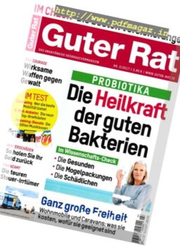 Guter Rat – Marz 2017