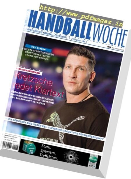 Handballwoche – 14 Februar 2017 Cover