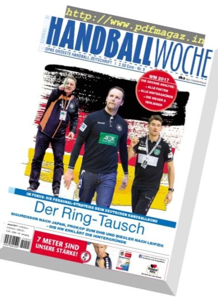 Handballwoche – 31 Januar 2017 Cover