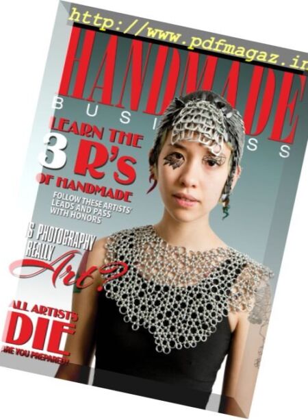 Handmade Business – January 2017 Cover