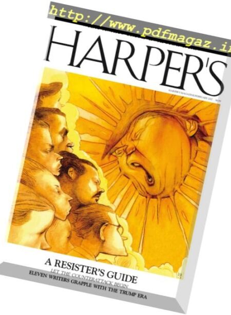Harper’s Magazine – February 2017 Cover