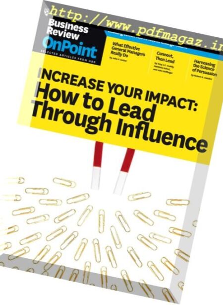 Harvard Business Review OnPoint – Spring 2017 Cover