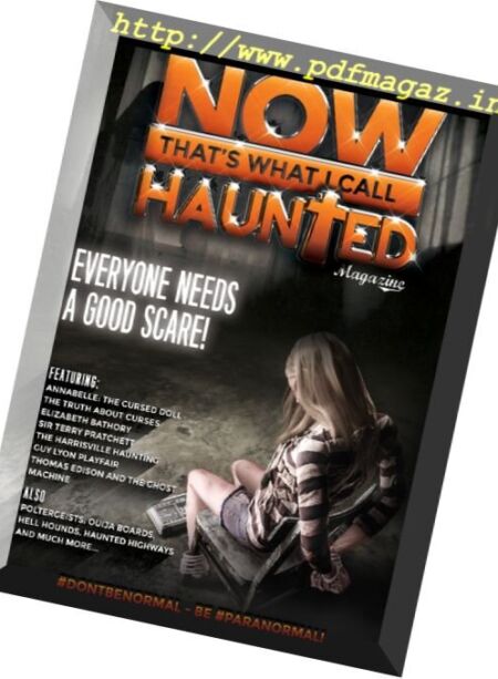 Haunted Magazine – Now That’s What I Call Haunted 2017 Cover