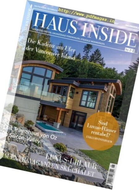 Haus Inside – Nr. 1, 2017 Cover