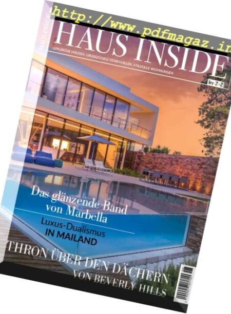Haus Inside – Nr.6, 2016 Cover