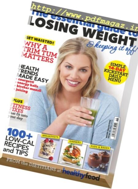 Healthy Food Guide UK – The Essential Guide to Losing Weight Recipe Collection 2017 Cover
