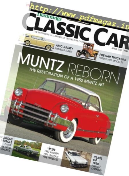 Hemmings Classic Car – April 2017 Cover