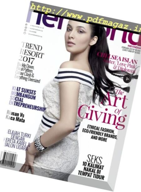 Her World Indonesia – Februari 2017 Cover