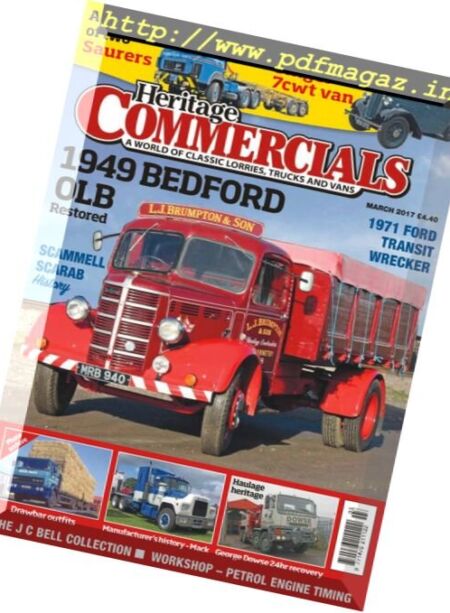 Heritage Commercials – March 2017 Cover