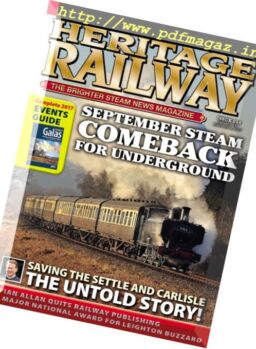 Heritage Railway – 13 January 2017