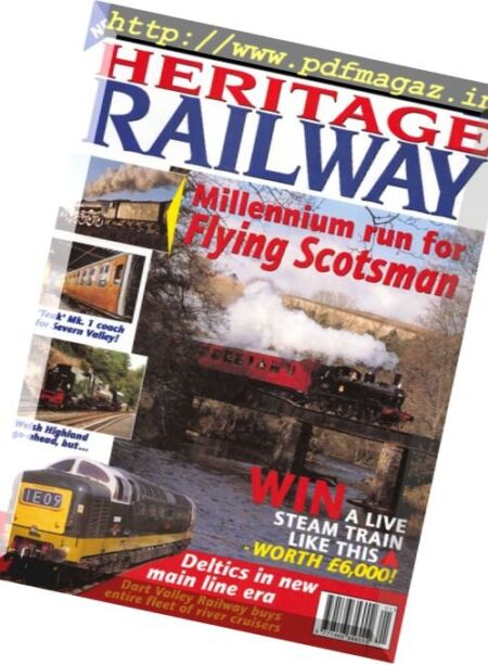 Heritage Railway – Issue 1, May 1999 Cover