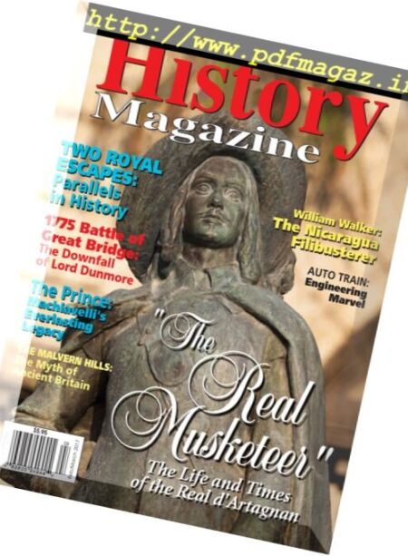 History Magazine – February – March 2017 Cover