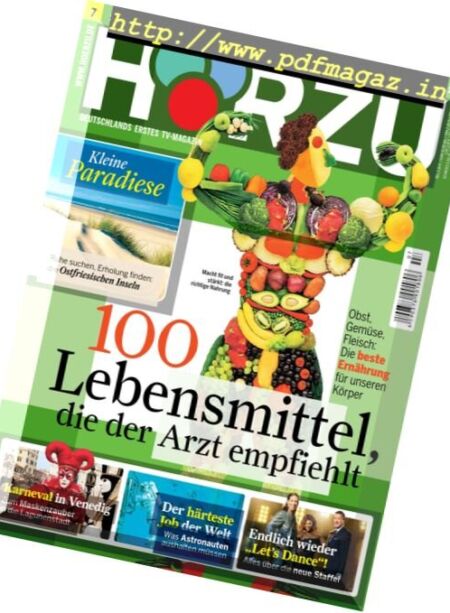 Horzu – 10 Februar 2017 Cover