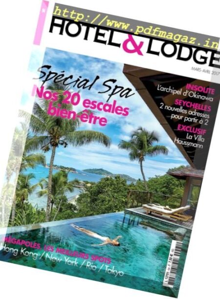 Hotel & Lodge – Mars-Avril 2017 Cover