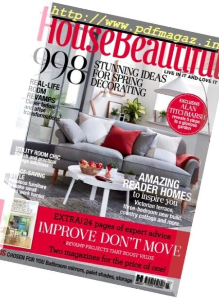 House Beautiful UK – March 2017 Cover