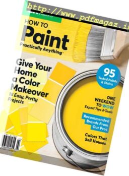 How to Paint Practically Anything – April 2017