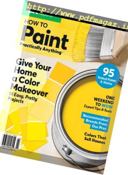 How to Paint Practically Anything – April 2017 Cover