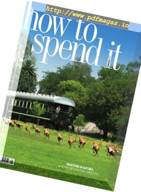How to Spend It – Febbraio 2017 Cover