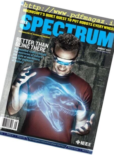 IEEE Spectrum International – August 2007 Cover