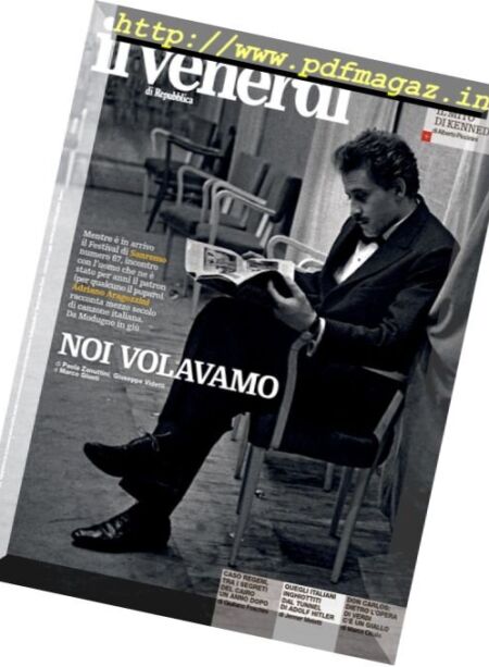 Il Venerdi di Repubblica – 27 Gennaio 2017 Cover