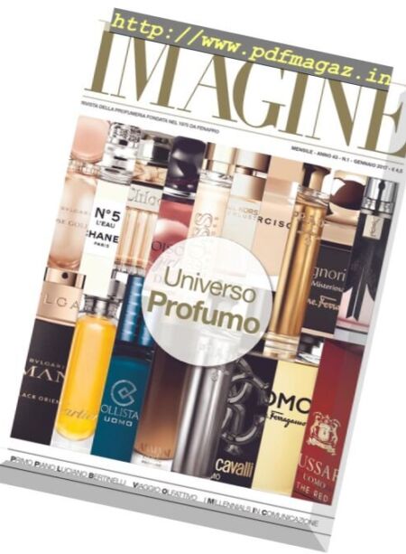 Imagine Magazine – Gennaio 2017 Cover